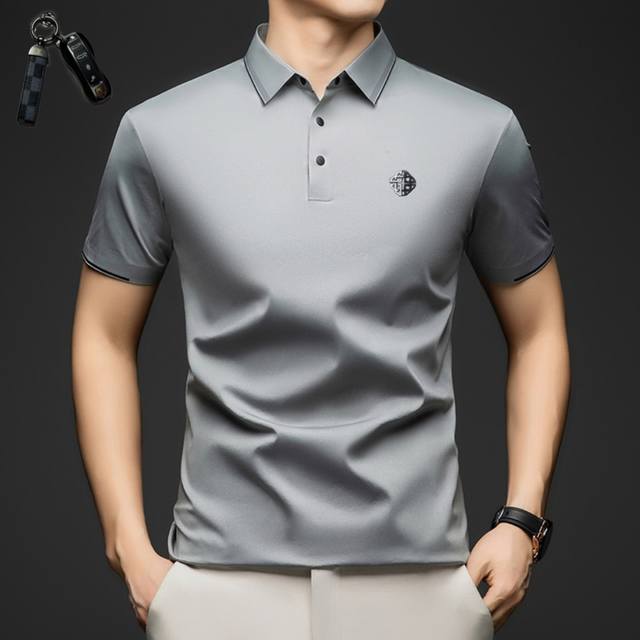 p180 Givenchy 2026 Spring/Summer High-Quality Men's Polo Shirt, Short Sleeve, wi p180 Givenchy 2026 Spring/Summer High-Quality Men's Polo Shirt, Short Sleeve, wi