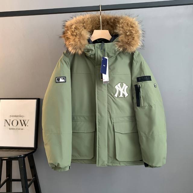 p510 Mlb New York Yankees 1st Generation Workwear Style Detachable Large Fur Col p510 Mlb New York Yankees 1st Generation Workwear Style Detachable Large Fur Col