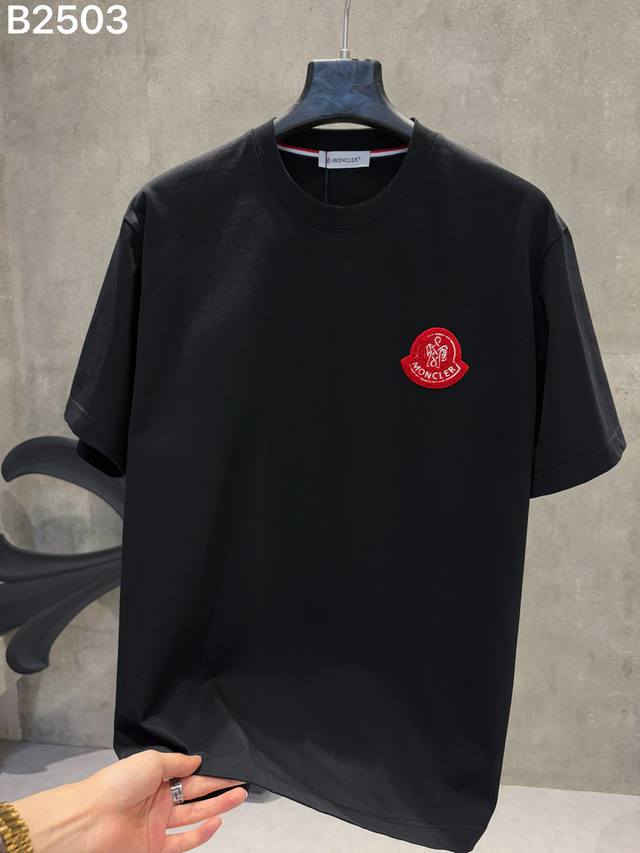 Heavy-duty version, hot-selling new short-sleeved T-shirt. Moncler 2026 new men'