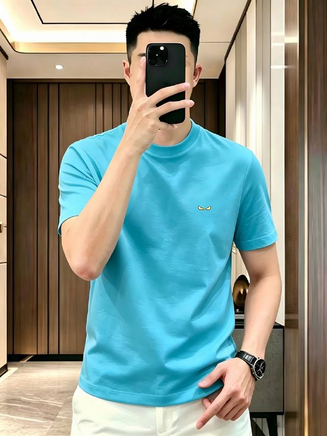 Summer Original 100% Cotton T-Shirt Item No.: 39032-p140 Brand: Fendi Color: As Summer Original 100% Cotton T-Shirt Item No.: 39032-p140 Brand: Fendi Color: As