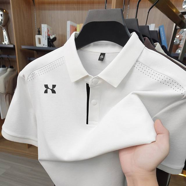 p160 Chanel 2026 Spring/Summer High-Quality Men's Polo Shirt, Short Sleeve. Made