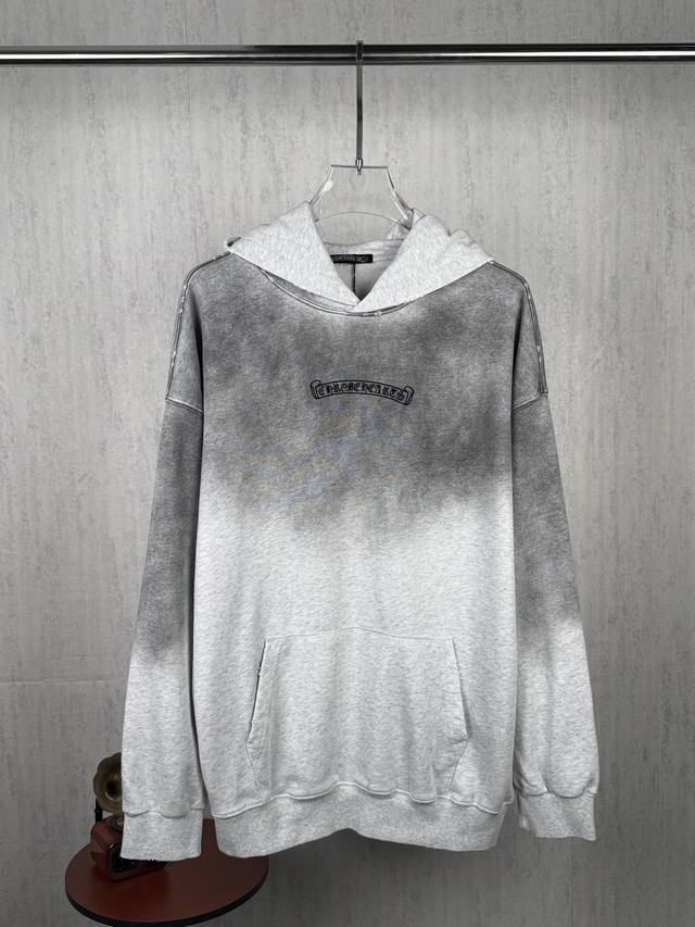 p170 Real shot photos Top version #1044 Chrome Hearts sweatshirt Chrome print ov