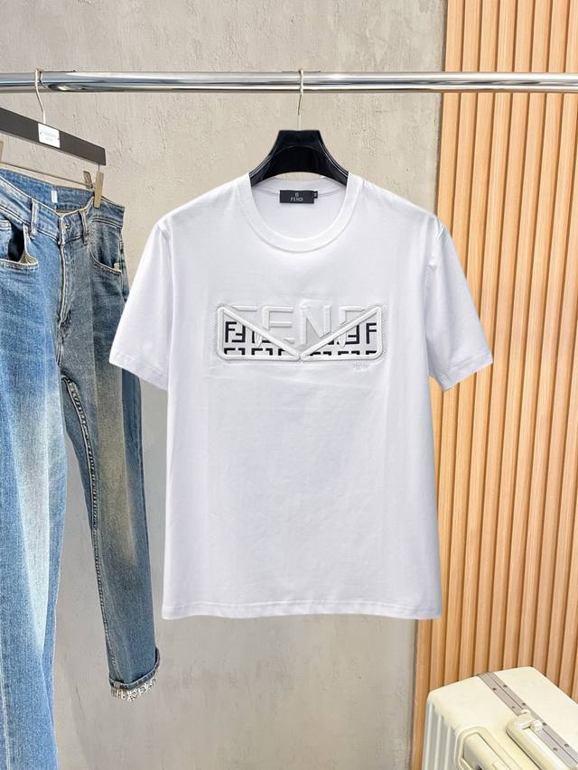 Direct supply p170 Fendi 2026SS Summer New Arrival Crew Neck Short Sleeve T-Shir Direct supply p170 Fendi 2026SS Summer New Arrival Crew Neck Short Sleeve T-Shir