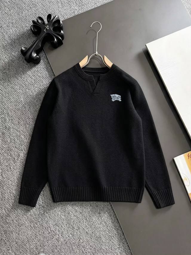 Ships the next day p220 Burberry 2026 Autumn/Winter Men's Half-Zip Collar Knit S