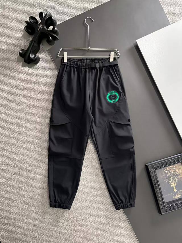 Ships the next day p220 Gucci 2026 Autumn Men's Trendy Multi-Pocket Cargo Pants, Ships the next day p220 Gucci 2026 Autumn Men's Trendy Multi-Pocket Cargo Pants,