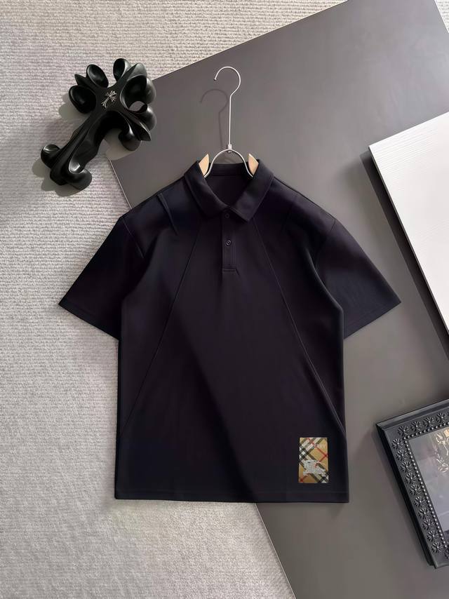 Ships the next day p180 Burberry 2026 Men's Minimalist 3D Cut Collared Shirt, So