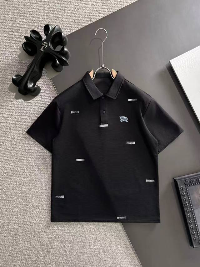 Ships the next day p140 Burberry 2026 Spring/Summer New Men's Simple Line Embroi
