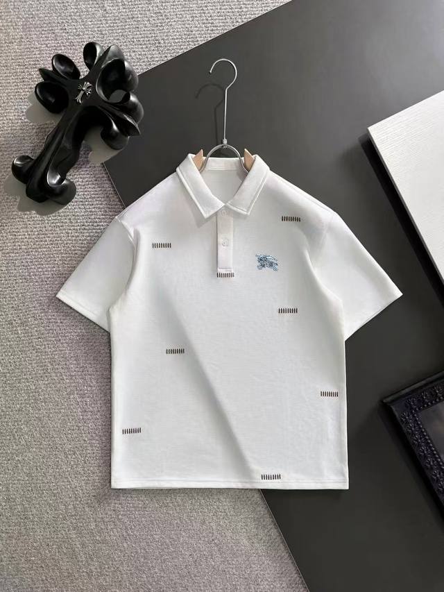 Ships the next day p140 Burberry 2026 Spring/Summer New Men's Simple Line Embroi