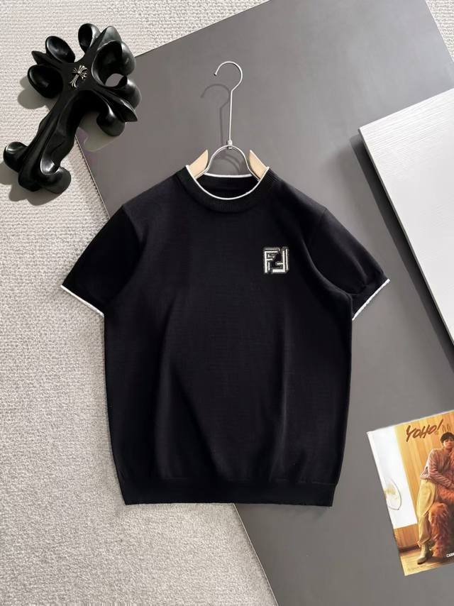 Ships the next day p180 Fendi 2026 Spring/Summer Men's Ice Silk Solid Color Cont Ships the next day p180 Fendi 2026 Spring/Summer Men's Ice Silk Solid Color Cont