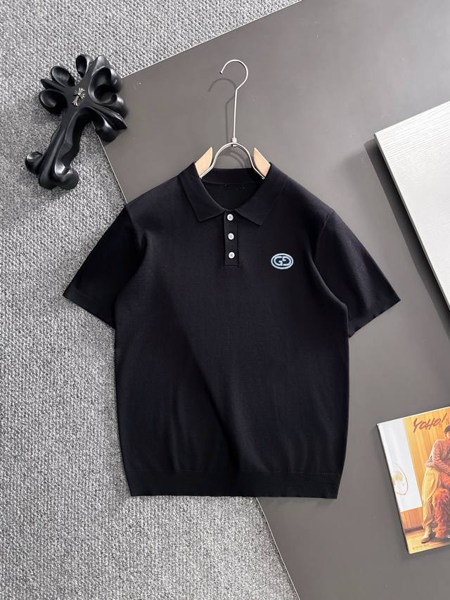 Ships the next day p180 Gucci 2026 Spring/Summer Men's Ice Silk Thin Knit Solid Ships the next day p180 Gucci 2026 Spring/Summer Men's Ice Silk Thin Knit Solid
