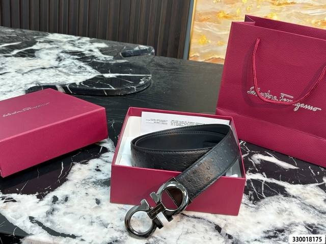 p230 Ferragamo Belt Set - High-end, sophisticated, understated luxury with subst