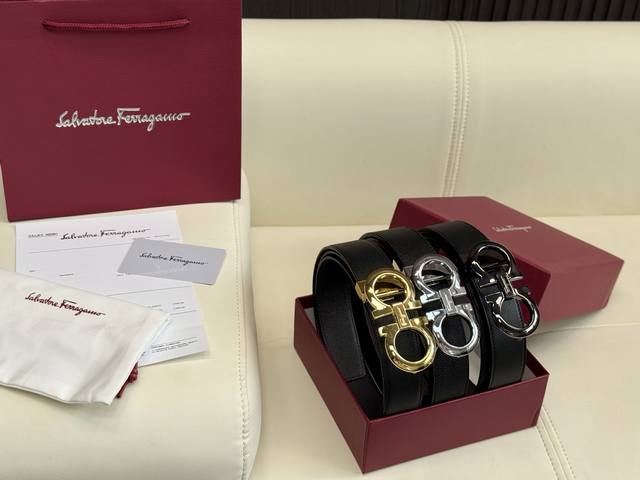 Upgraded version 220 Ferragamo belt!! High-quality all-steel belt, original cowh