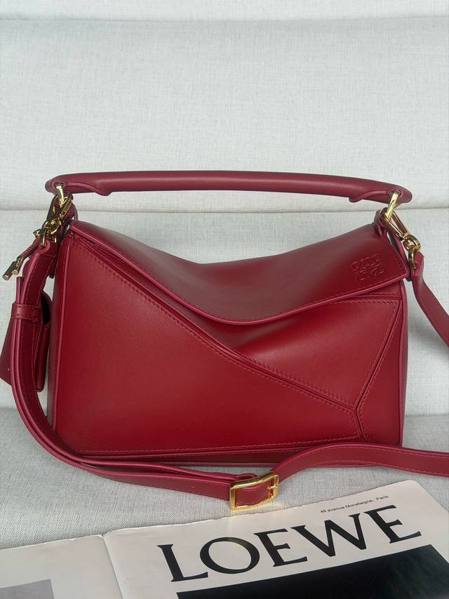 Original Leather 1110 New Arrival 3007 Deep Red Small Nappa Lamb Leather Feather