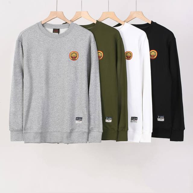 180 Fortune God Crew Neck Sweatshirt Colors: Black, White, Gray, Green Sizes: M-