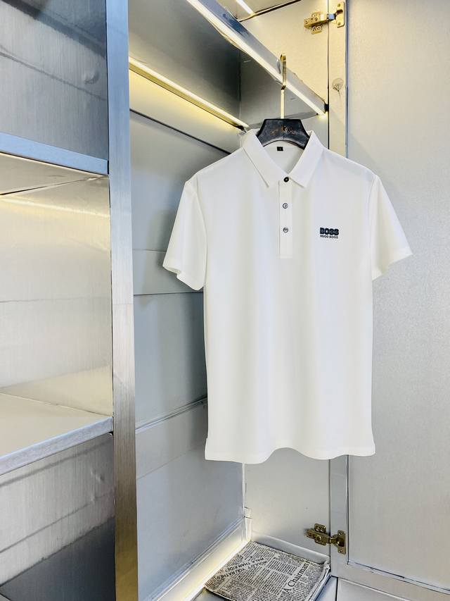 p250 Original quality, fits up to 220 lbs, Hugo Boss. 2026 latest men's polo shi