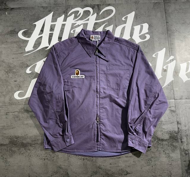 20-day return/exchange policy, ?270. Bape classic versatile zip-up couple's long