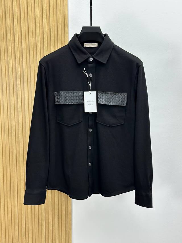 p290 Bv Bottega Veneta fleece-lined shirt, top-tier fashion patchwork fleece shi
