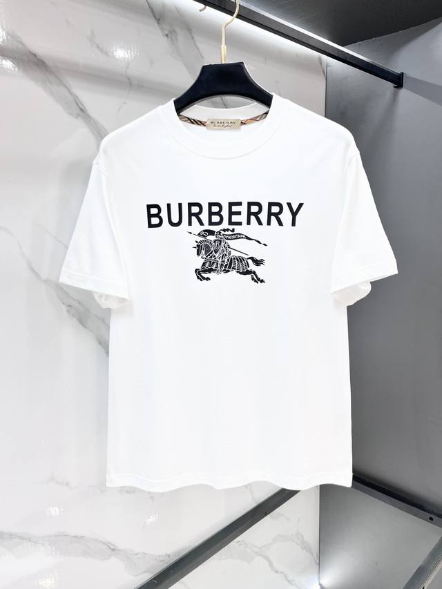 p210 Burberry 2026 Spring/Summer New Arrival Original Men's Crew Neck Short Slee