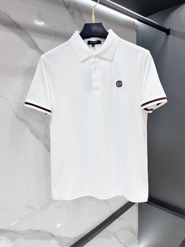 p220 Zegna 2026 Spring/Summer New Arrival: Polo Shirt with Lapel - A stylish and