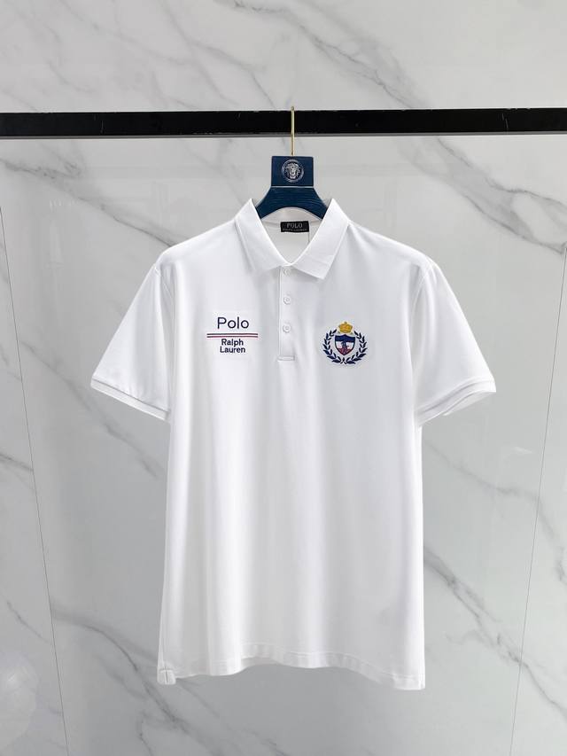 p220 Polo 2026Ss Summer New Letter Logo Men's Polo Shirt! Classic business men's