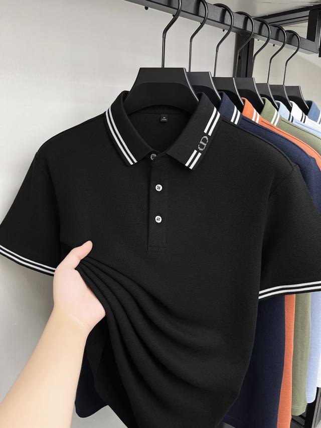 High-end boutique original single polo shirt Item No.: 65869-p190 Brand: Dior Co