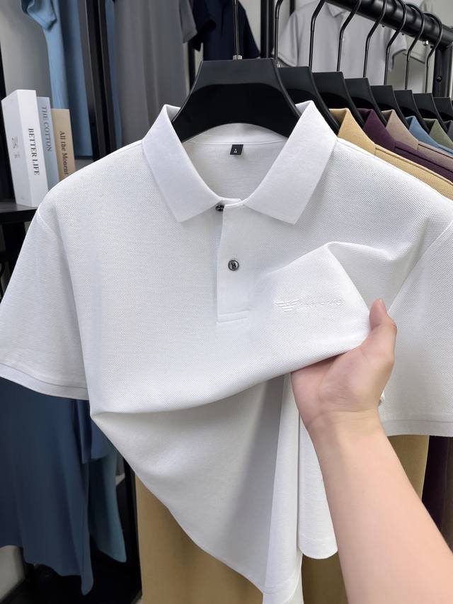 High-end boutique original single polo shirt Item No.: 65868-p190 Brand: Armani