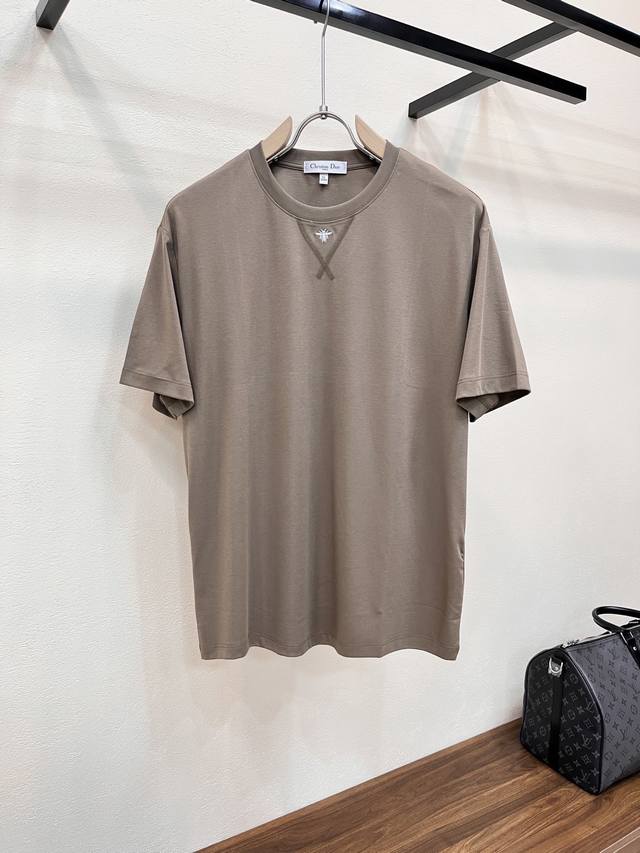 p200 Dior. 2026 Spring/Summer New Arrival Original Men's Crew Neck Short Sleeve