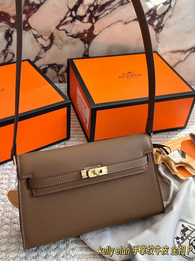 290 with box Size: 25*15Cm Hermes Kelly Elan with scarf + Pegasus The underarm