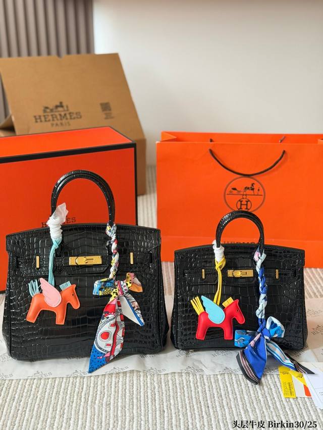 Top-grade original single-layer leather p460 p430 Hermes Birkin 30 25 Birkin bag