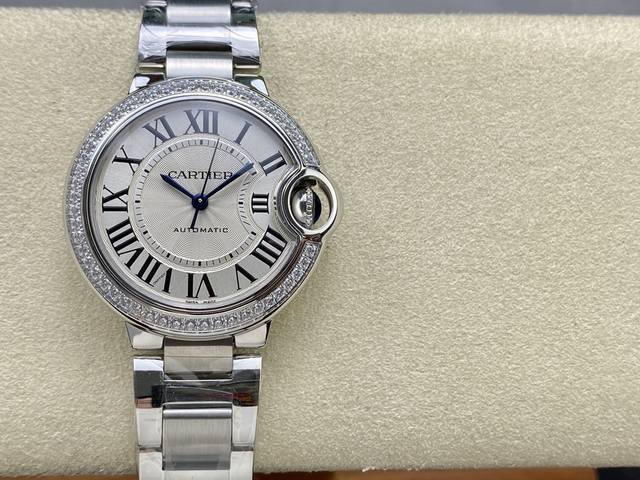 1370K Factory quick-release version of the Cartier Ballon Bleu 33M mechanical mo