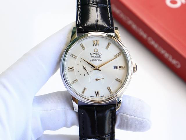 490 Omega De Ville 4-hand men's watch. The dial is identical to the genuine arti