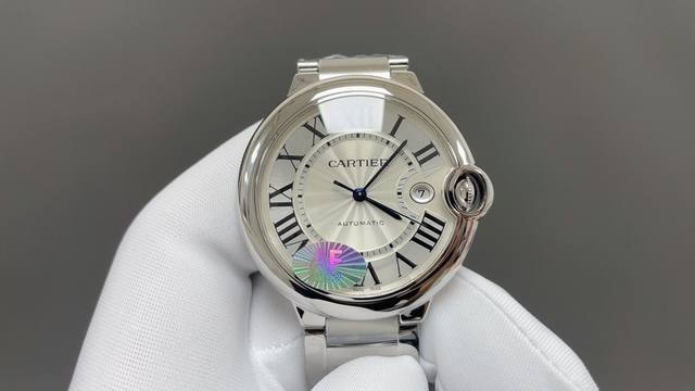 1370 recommends Cartier Ballon Bleu white case and dial 42mm 2892 top quality