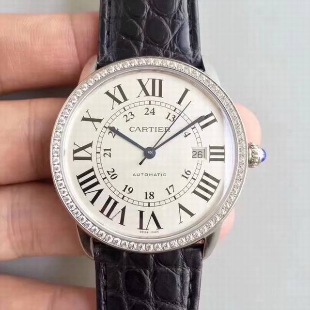 1170Tw factory presents the elegant Cartier London men's watch series, exuding a