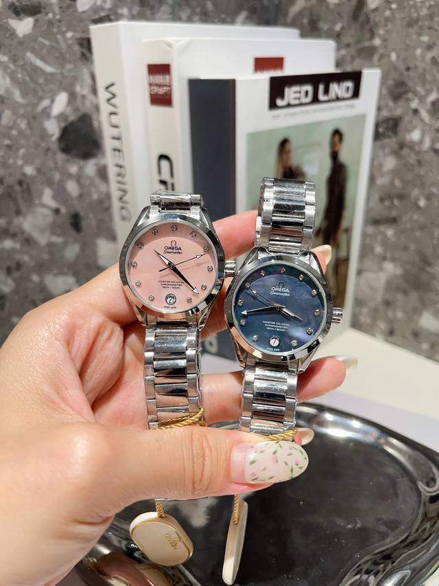 330 Omega Seamaster with Mother-of-Pearl Dial. Exuding a unique charm from the i